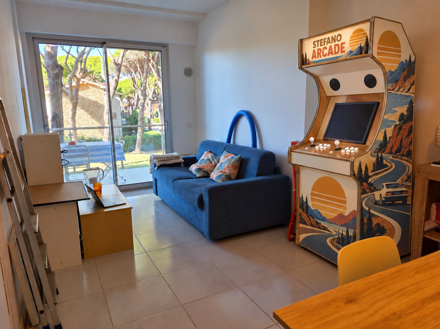 Cabinato Stefano Arcade, versione Sunset drive